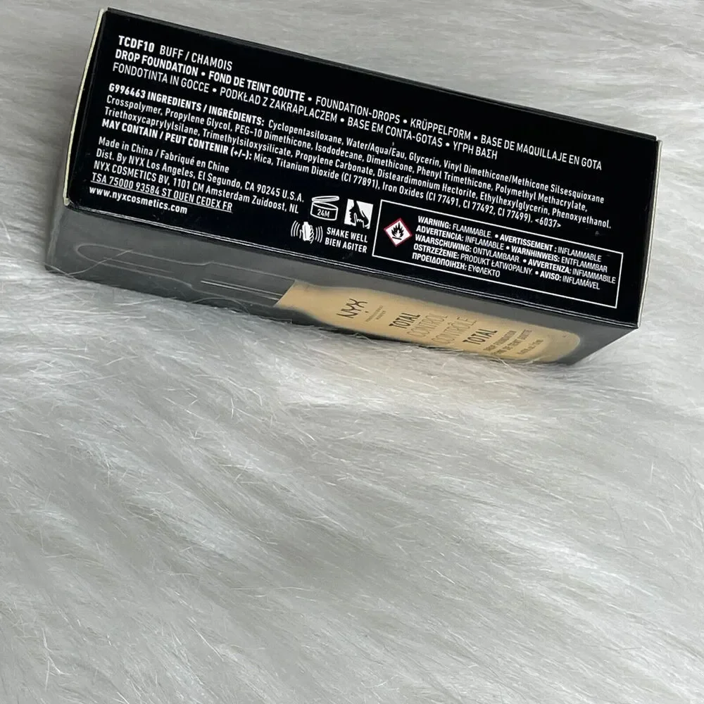 NYX Total Control Drop Foundation TCDF10 Buff Face Make‎ Up