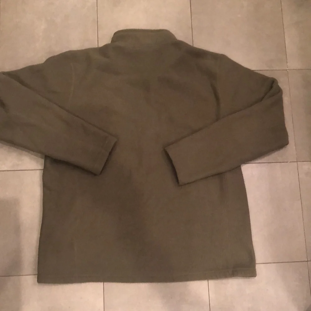 The North Face olive green