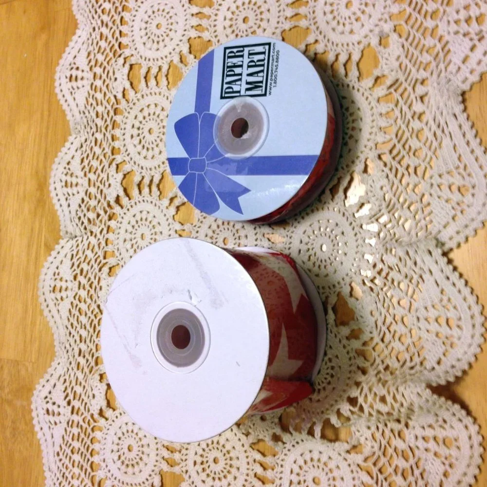 Crafts Ribbons roll label