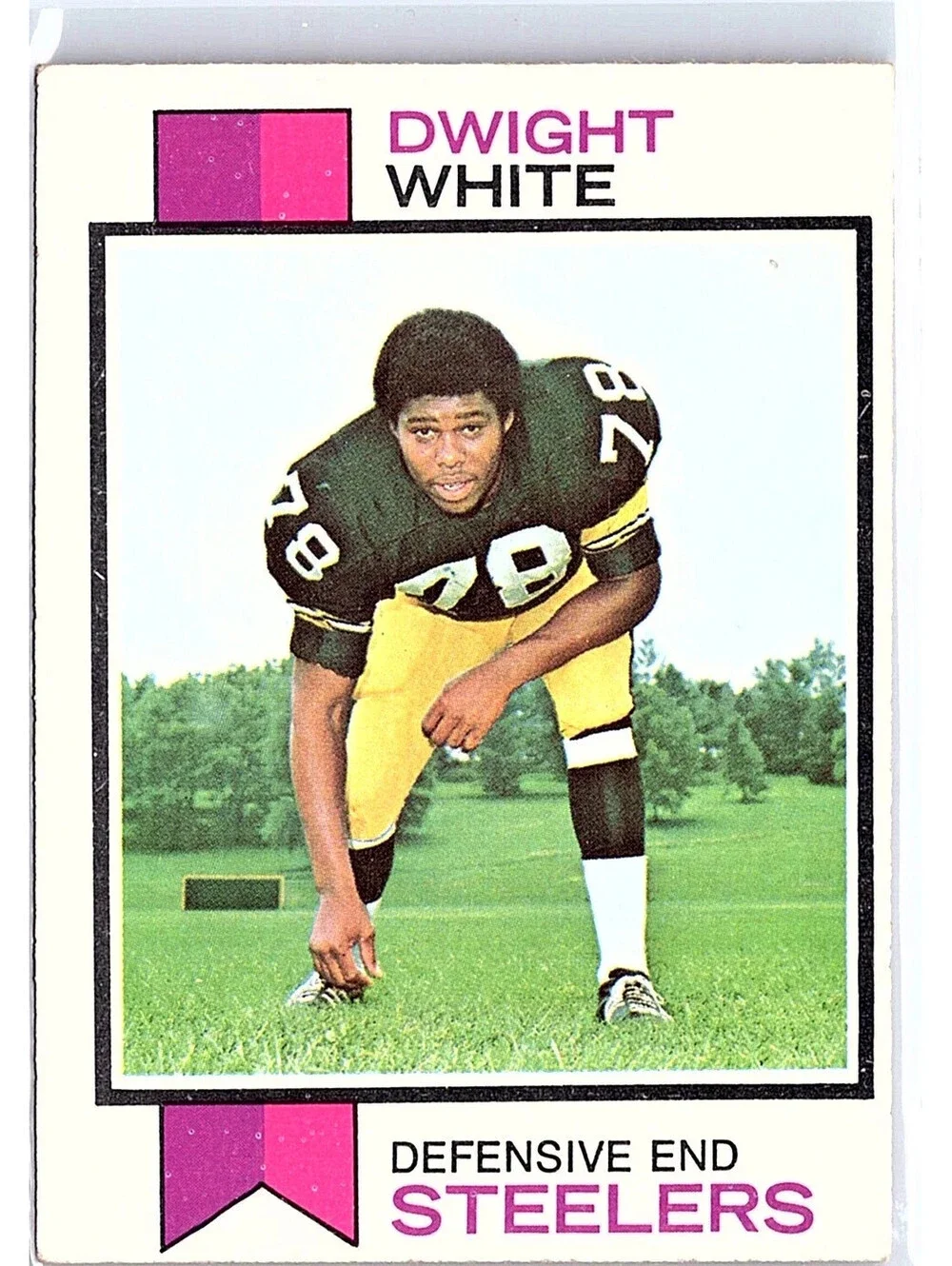 Dwight White 140 1973 Topps NM Sports Card