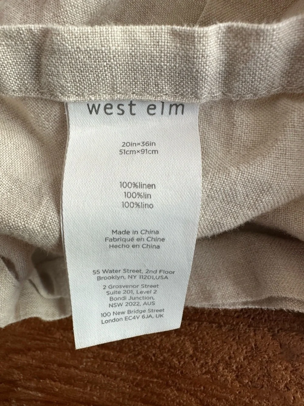 West Elm soft elevated