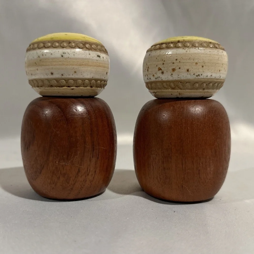 Vintage pair teak