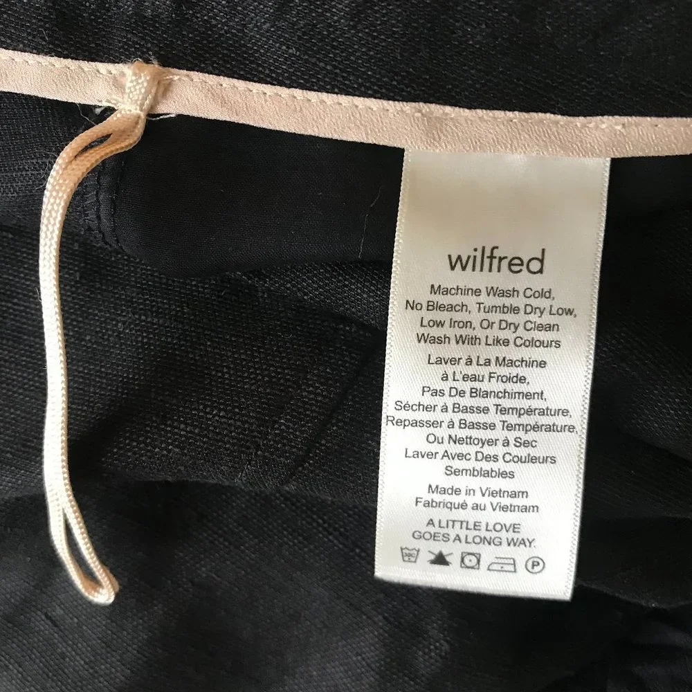 Wilfred black cropped