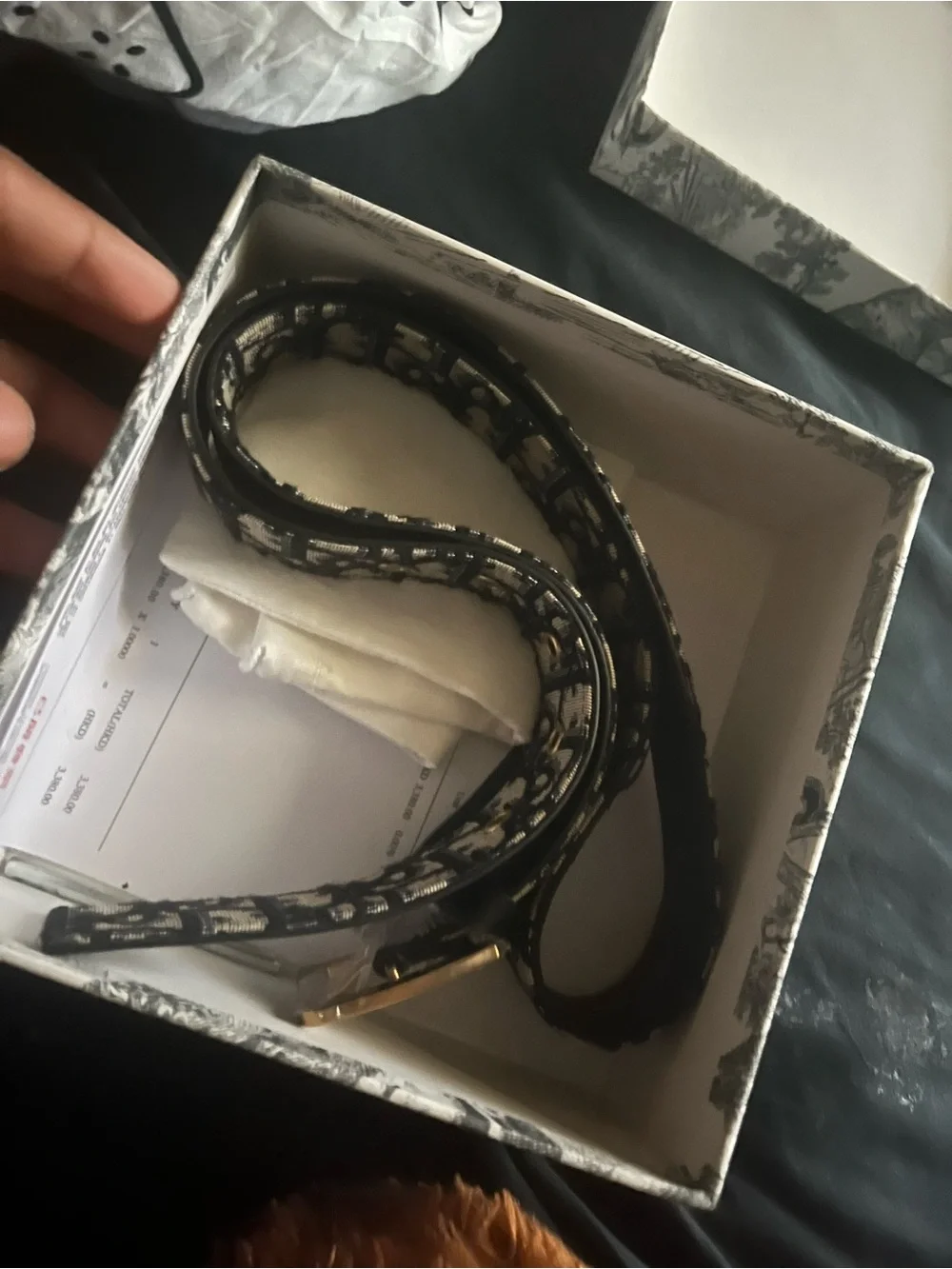Dior men’s belt