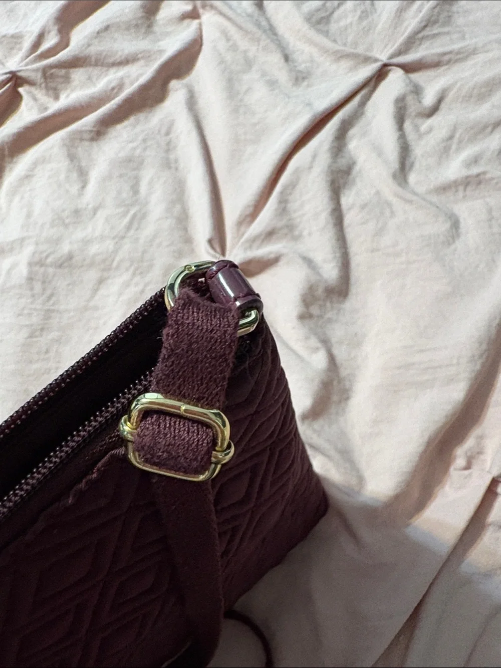 Tory Burch compact quilted