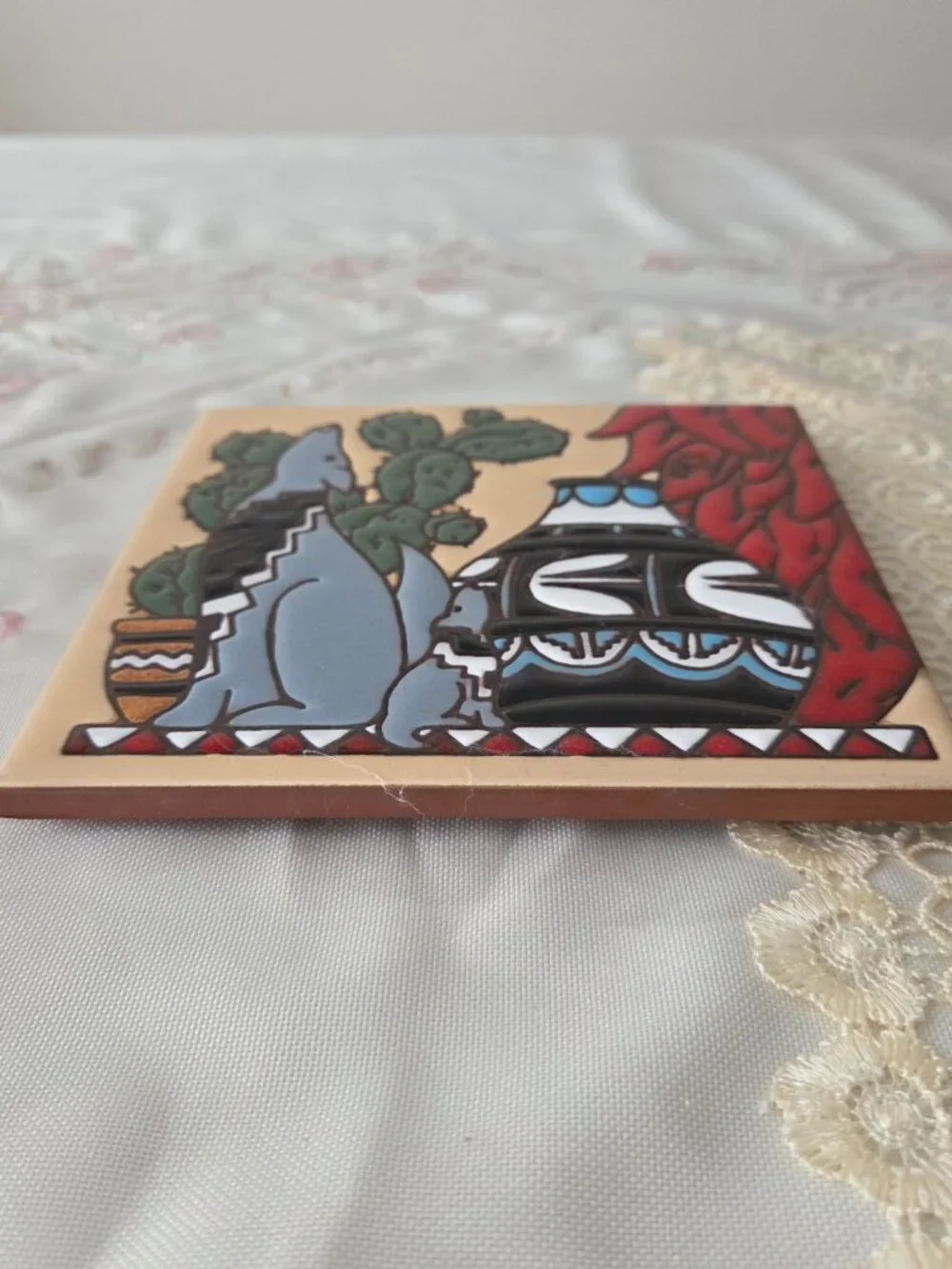 Earthtones adorable blue