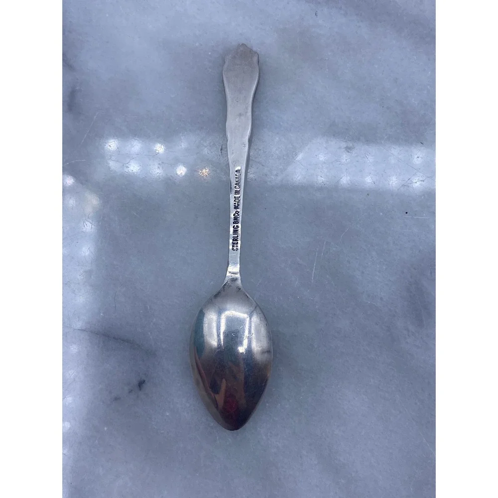 Vintage Sterling Silver Niagara Falls The Whirlpool Souvenir Spoon BMCo Canada