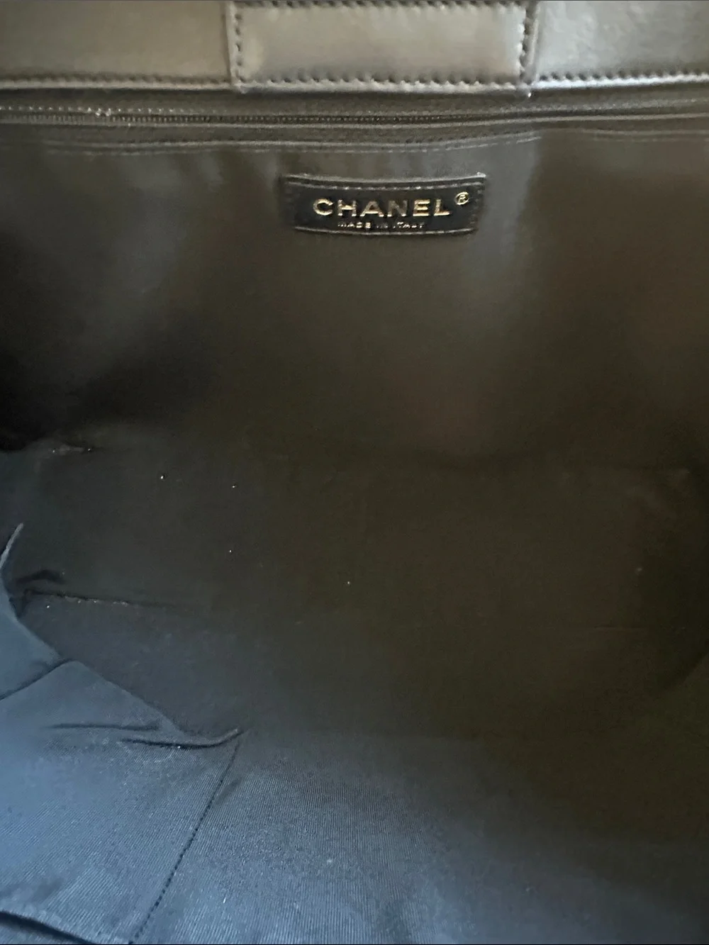 CHANEL quilted tote