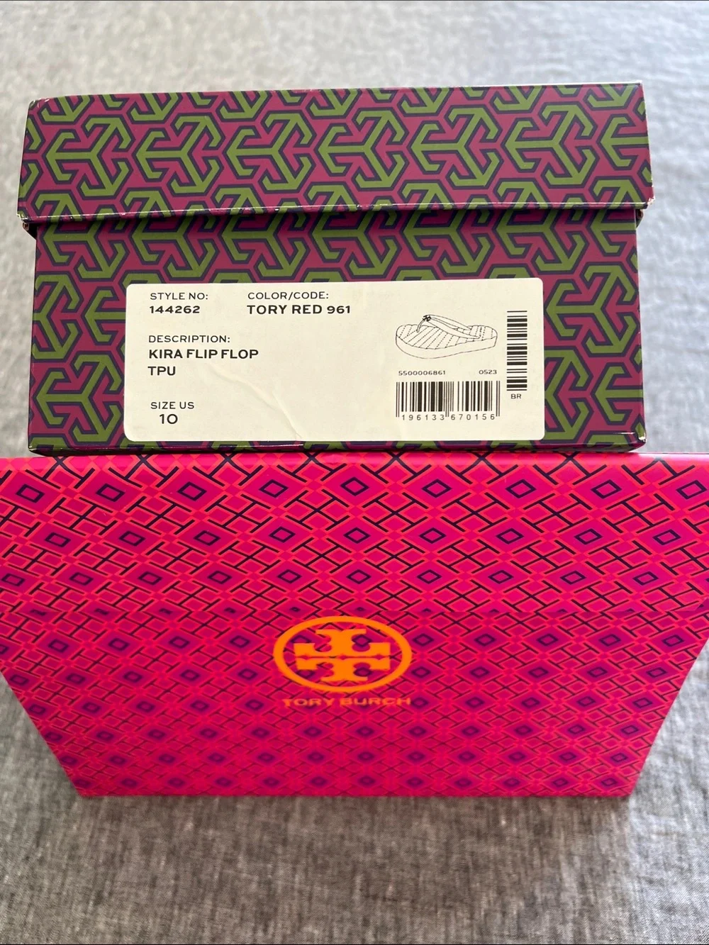 Tory Burch “tory red”