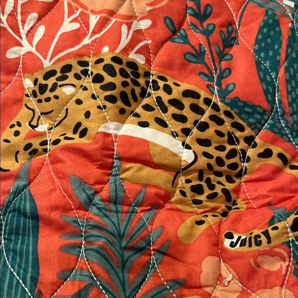 Juicy Couture vibrant quilt