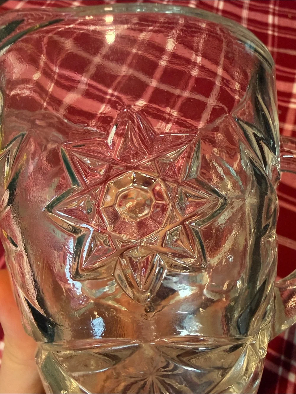 Anchor Hocking clear pressed