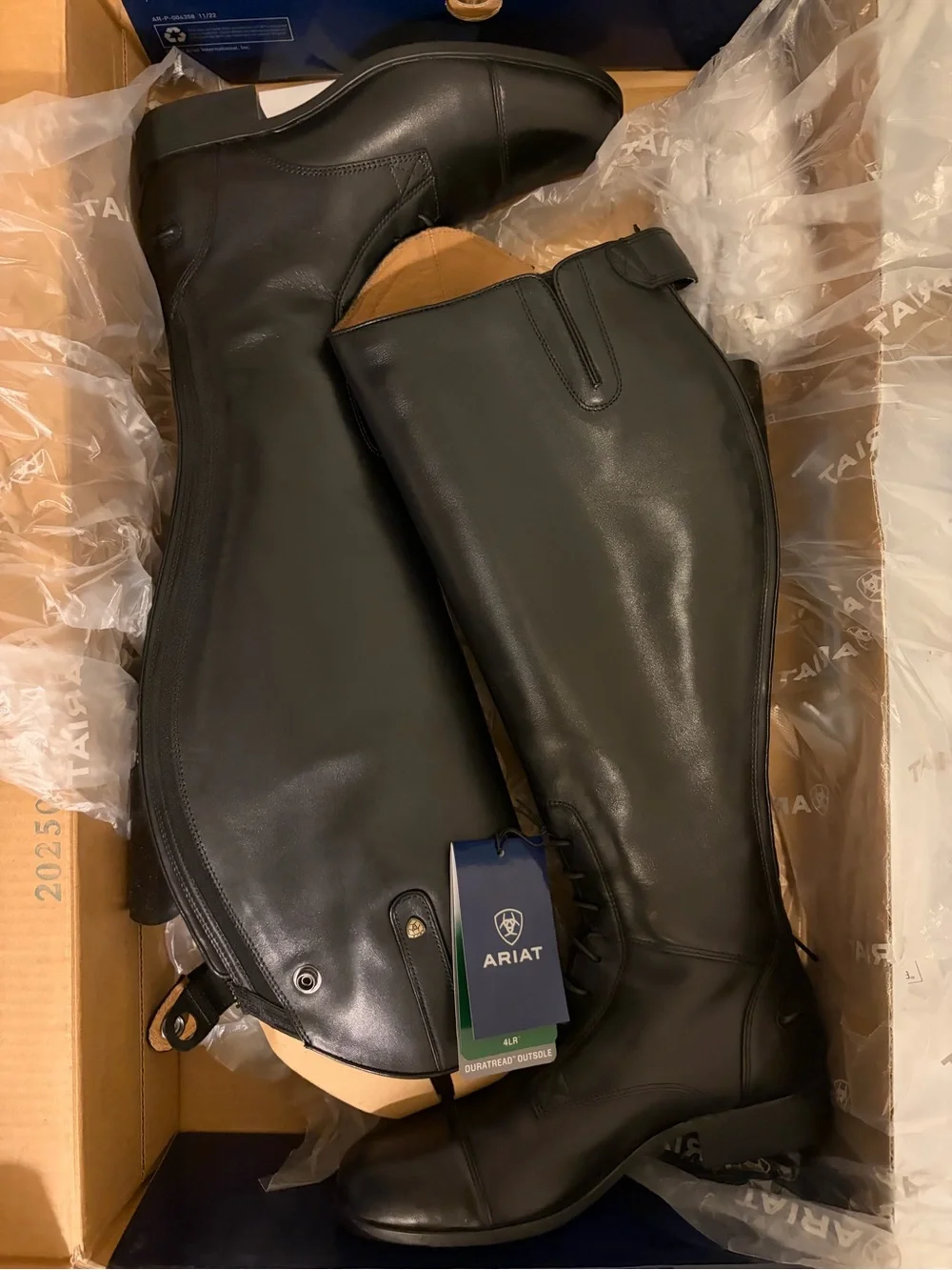 Ariat tall black