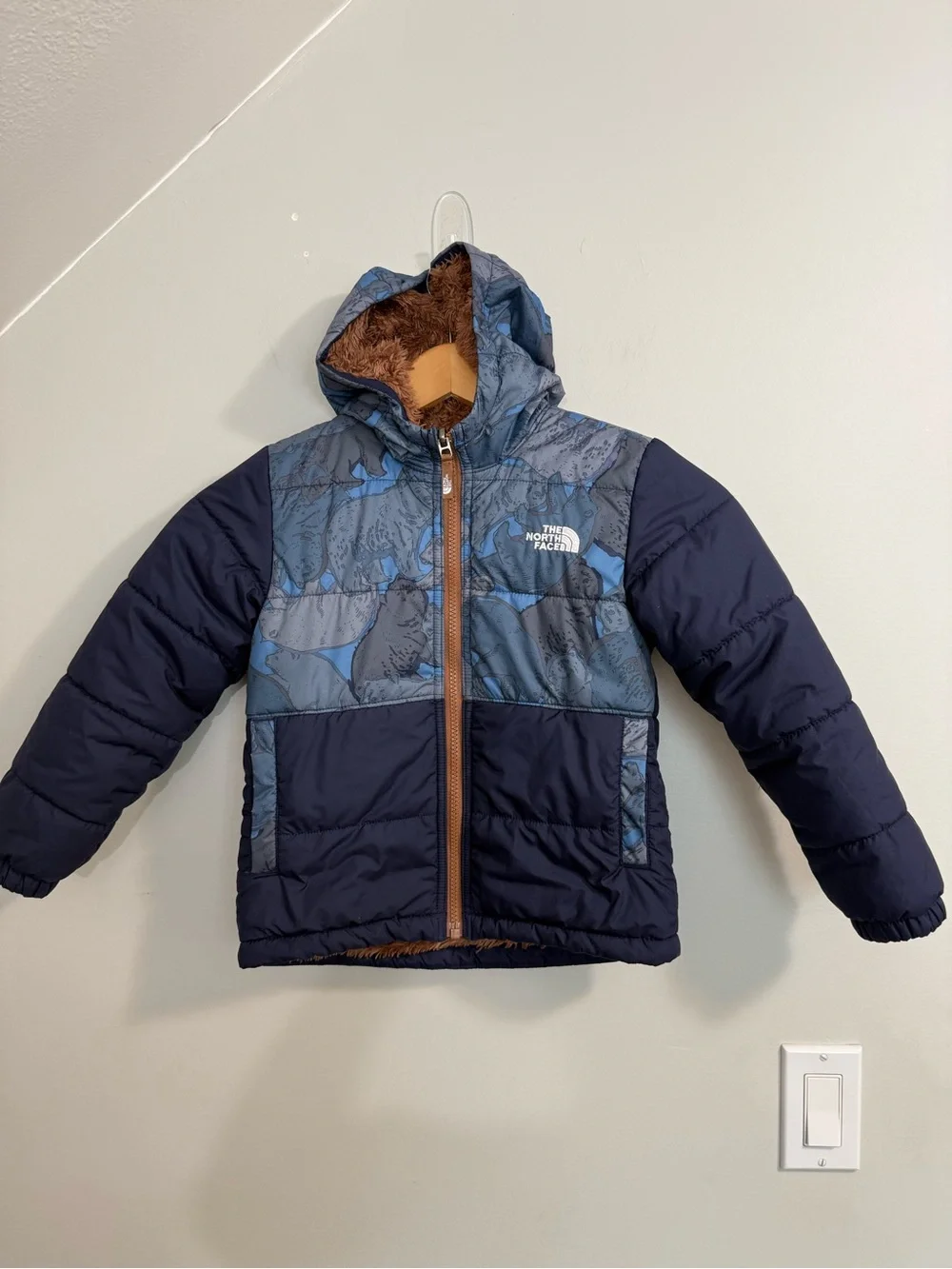 The North Face color navy