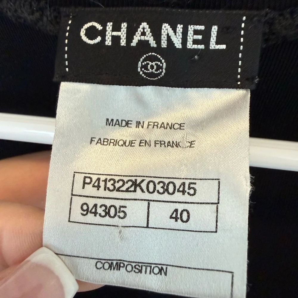 CHANEL sleek black