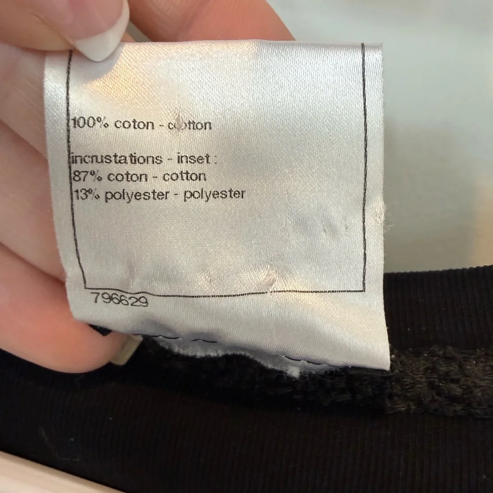 CHANEL sleek black