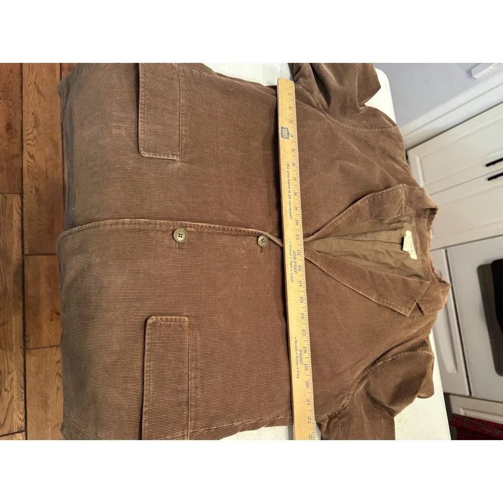 Vintage J Crew Men's Corduroy Jacket Size‎ L Brown Hong Kong