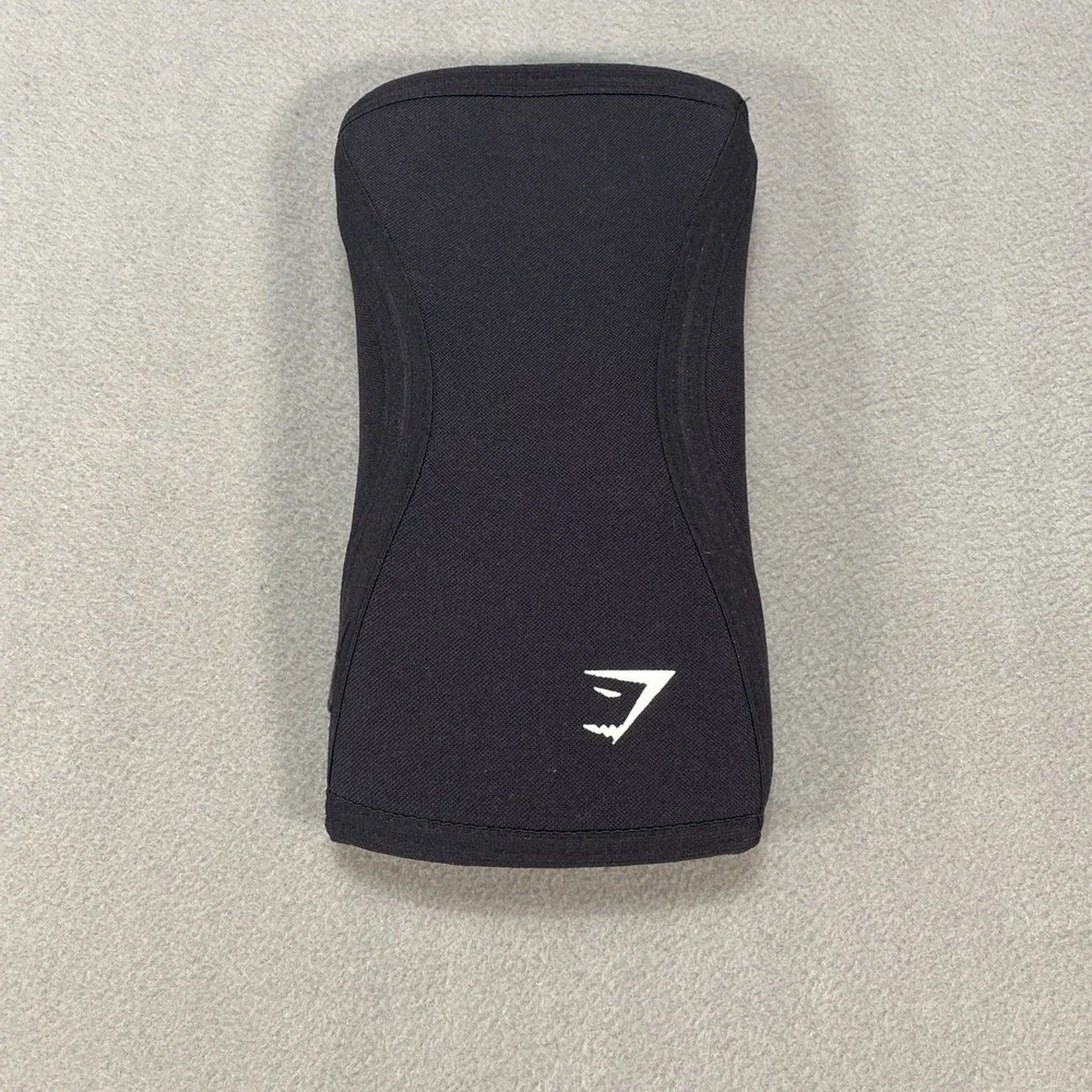 Gym Shark Elbow Sleeve Compression Medium Black Neoprene Gym Workout