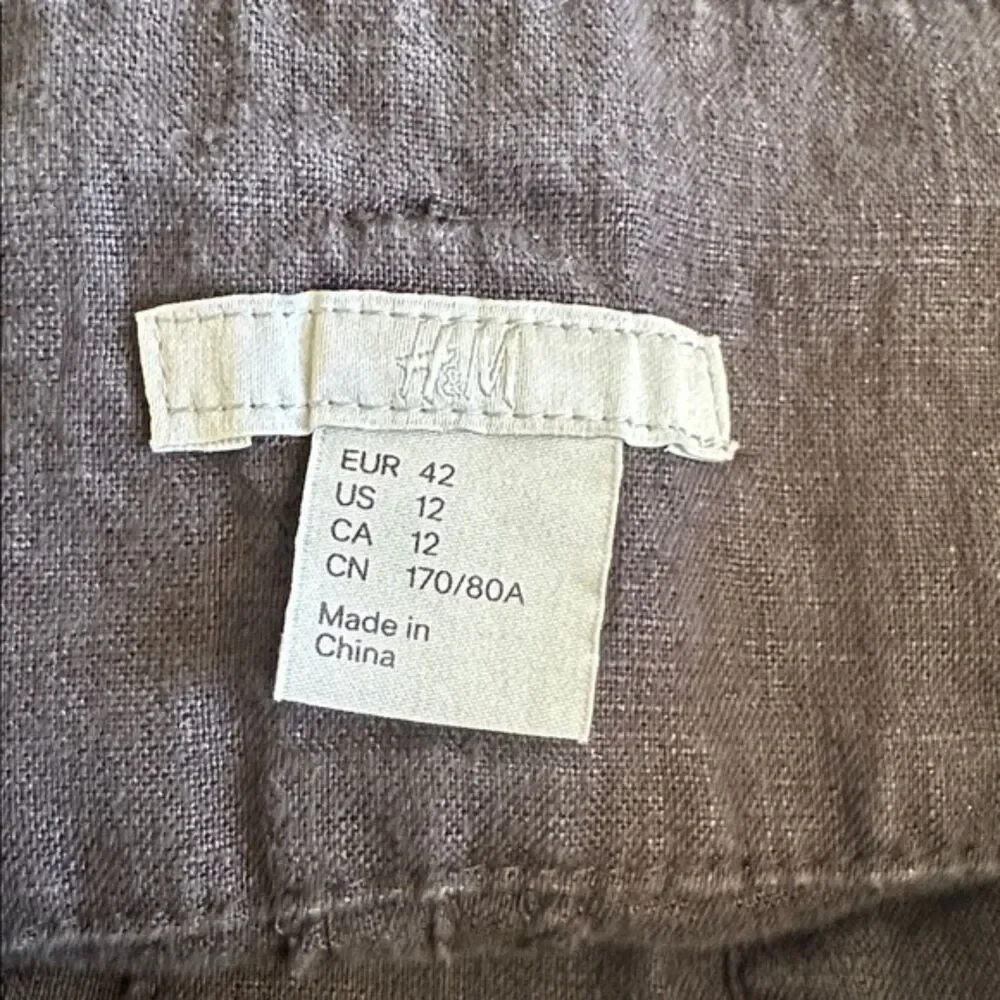 H&M charcoal gray