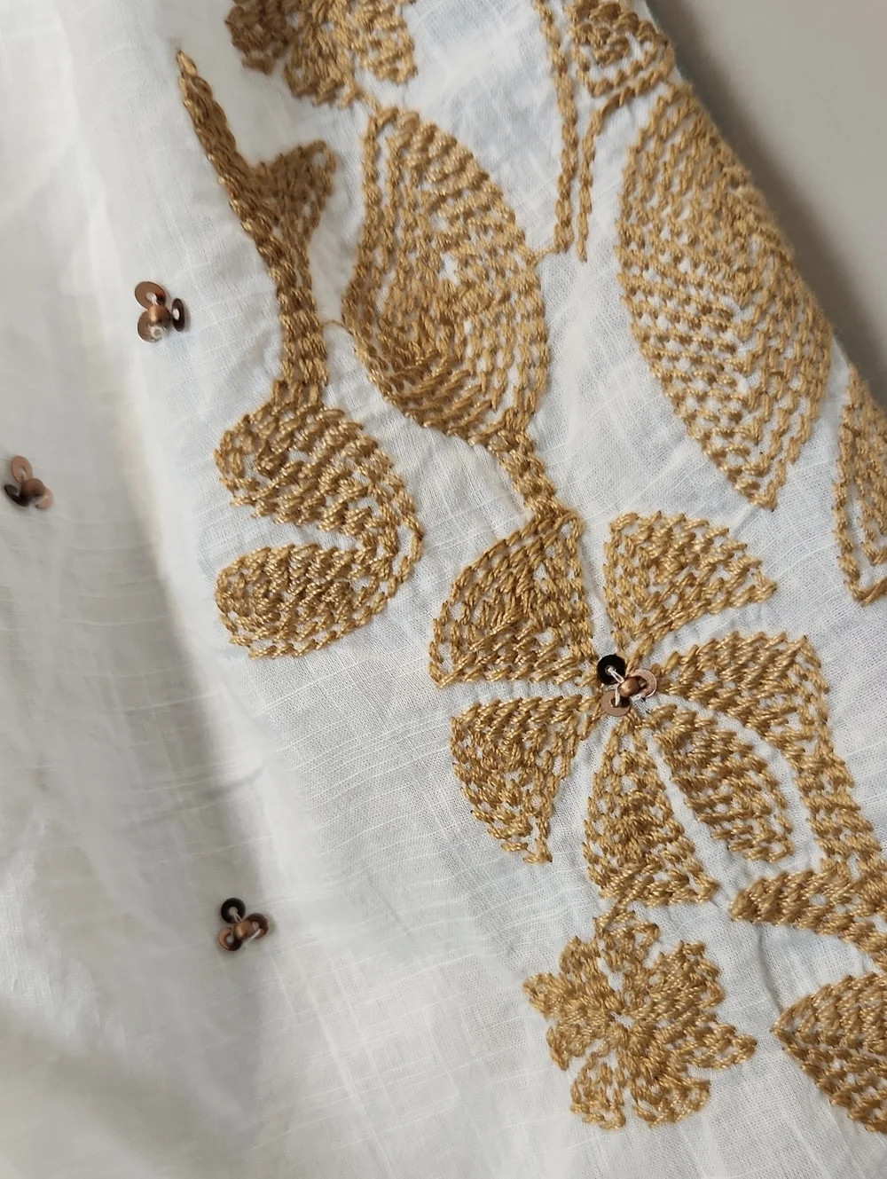 Anthropologie smocked square