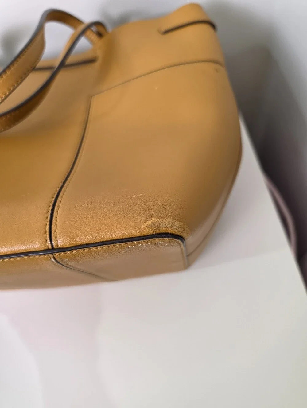 Tory Burch leather specific panel