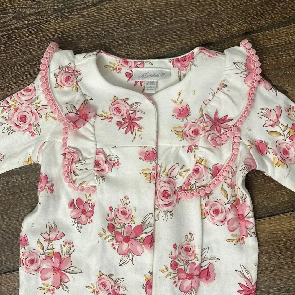 Miniclasix footed onesie