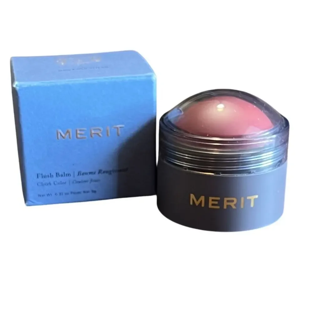 Merit Beauty Flush Balm Cream Blush Beverly Hills (soft peach) New In Box
