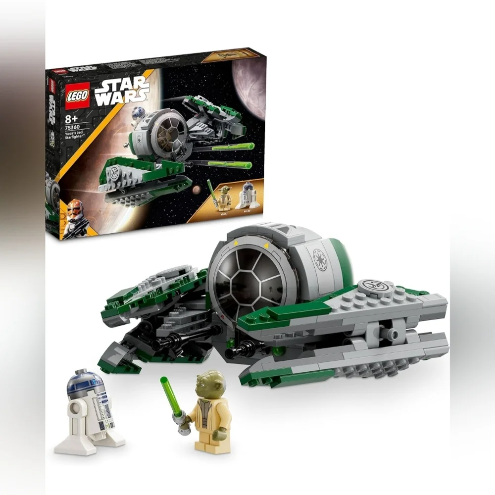 Lego Star Wars 75360 Yoda's Jedi Starfighter Building Toy NWT