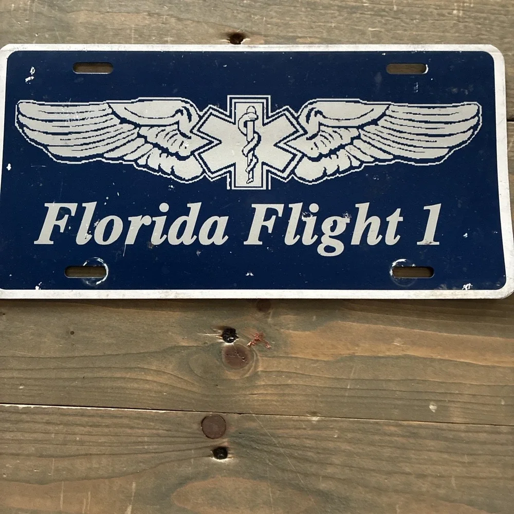Florida Flight 1 Vanity License Plate