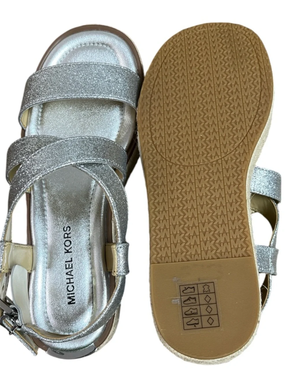 Michael Kors sparkling silver