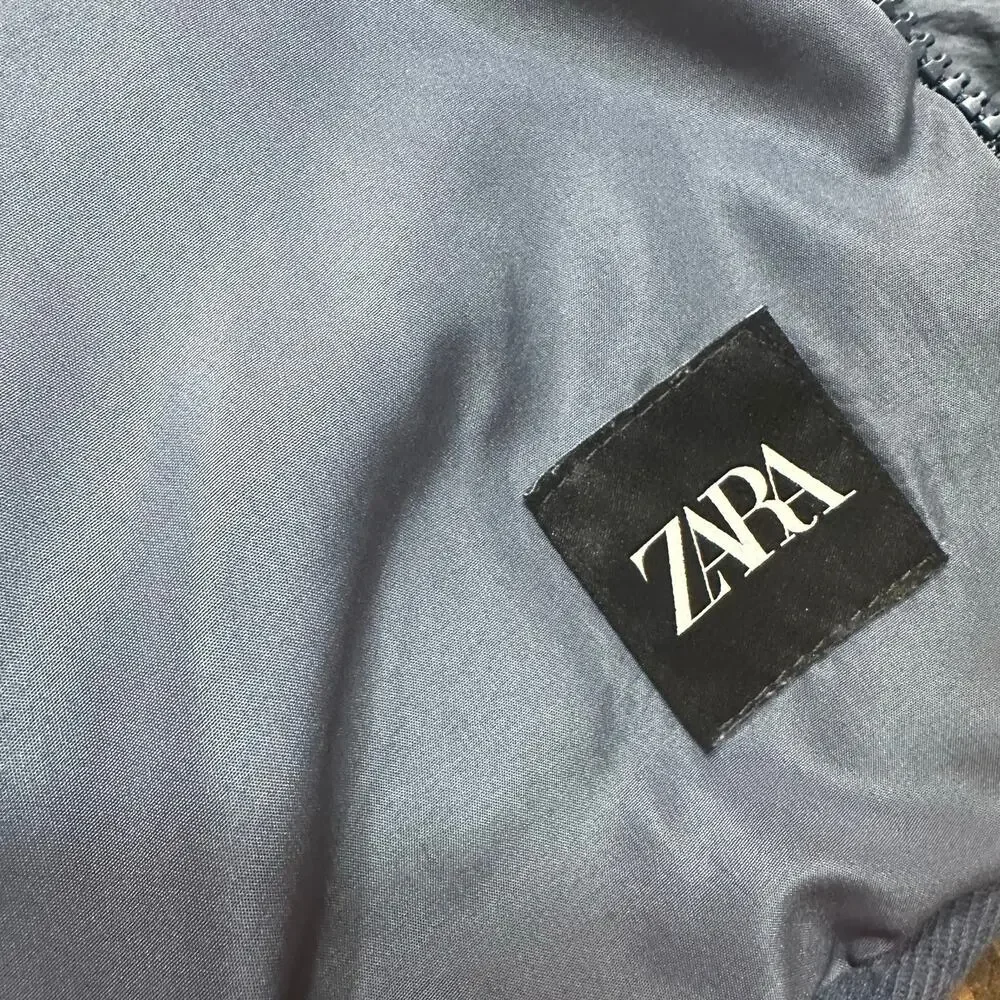 Zara Toddler Quilted Bomber Jacket sz 2T