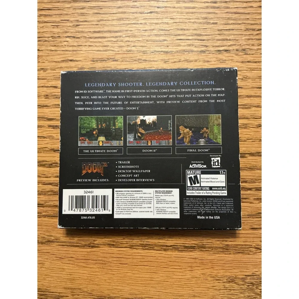 Activision doom collector