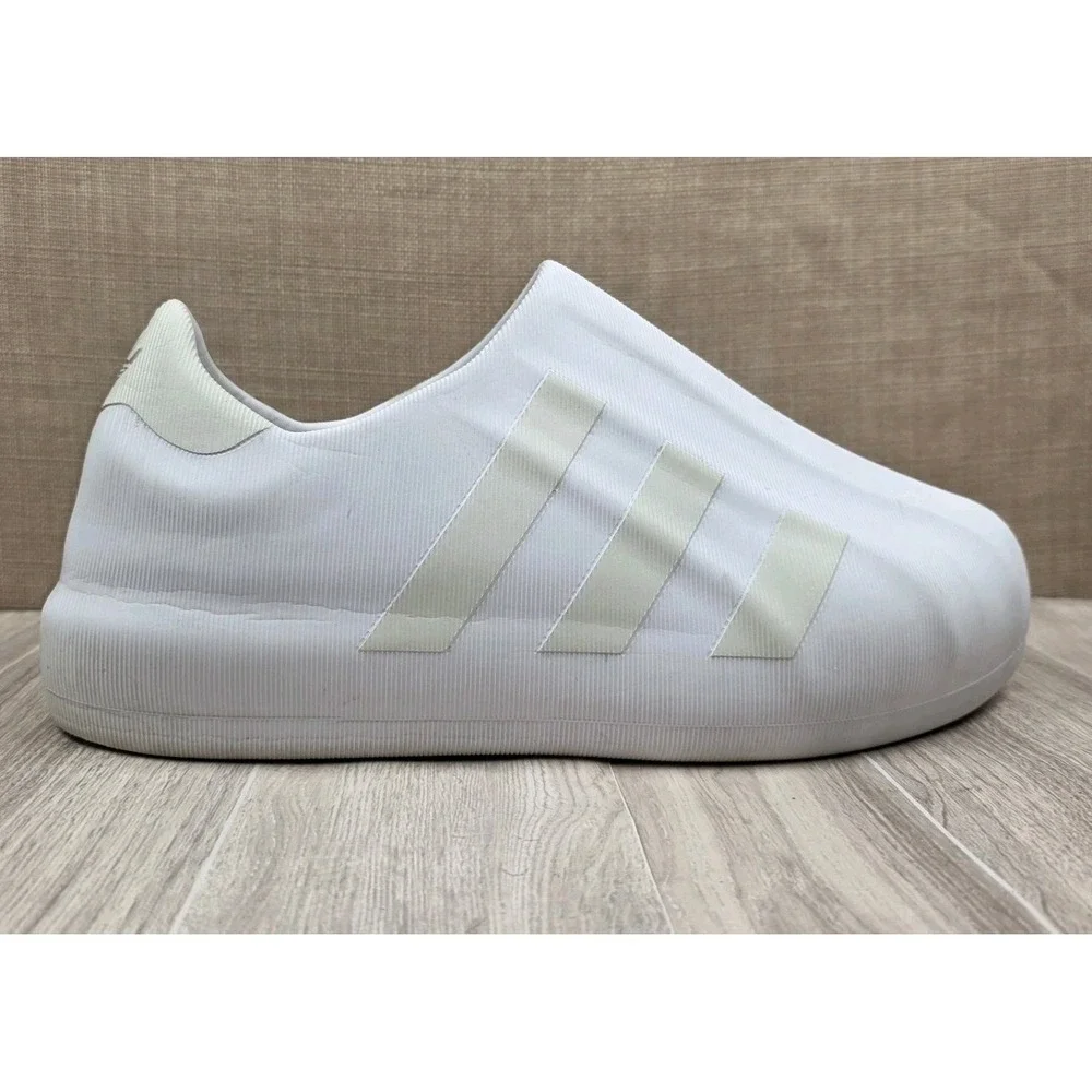 Adidas Originals AdiFOM Superstar Triple White Slip On Shoes UK 8.5‎ US M9 W10