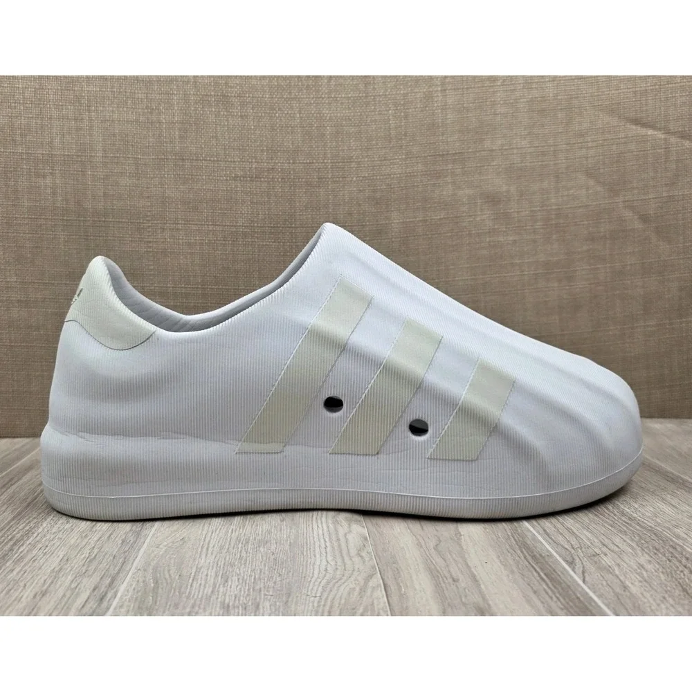 Adidas Originals AdiFOM Superstar Triple White Slip On Shoes UK 8.5‎ US M9 W10