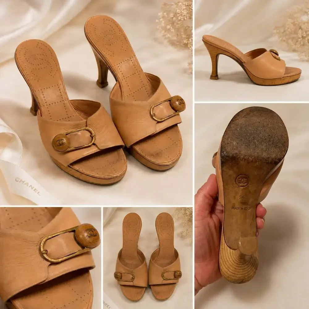 CHANEL vintage mule
