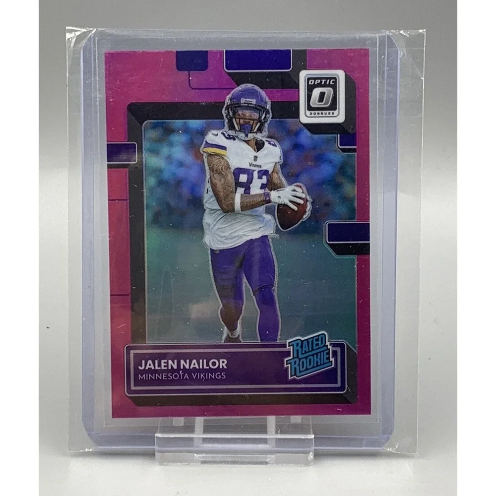 2022 Panini Donruss Optic Jalen Nailor RC‎ #297 Pink Holo Rated Rookie