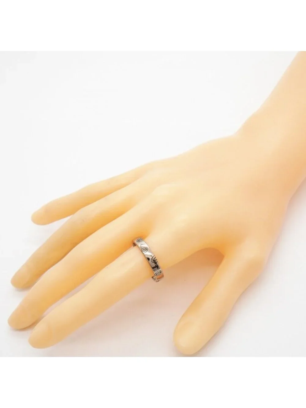 Cartier Ring Happy Birthday 18k White Gold