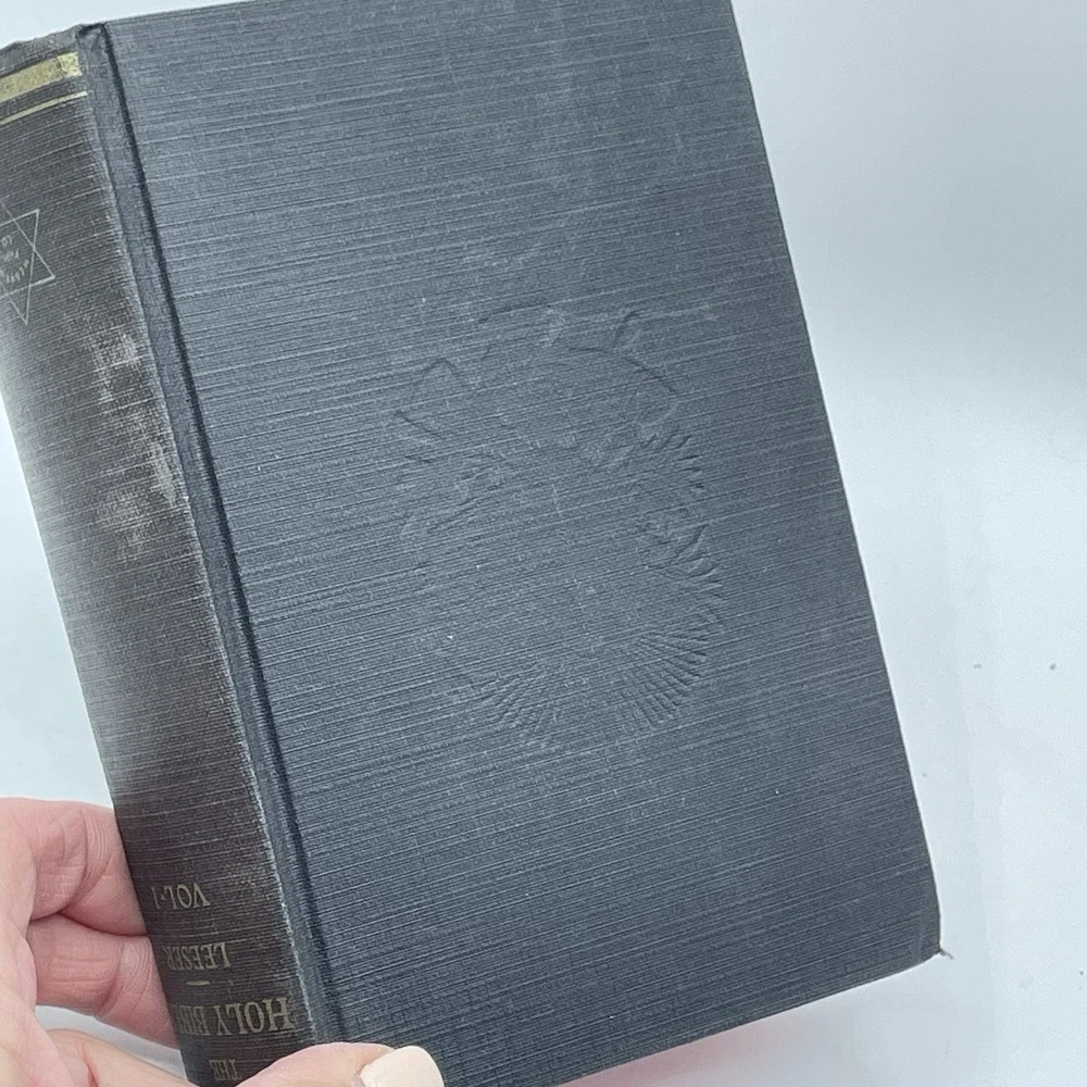 The Holy Bible 24 Books of the Holy Scriptures Vol I & II Hebrew (ISAAC‎ LEESER)