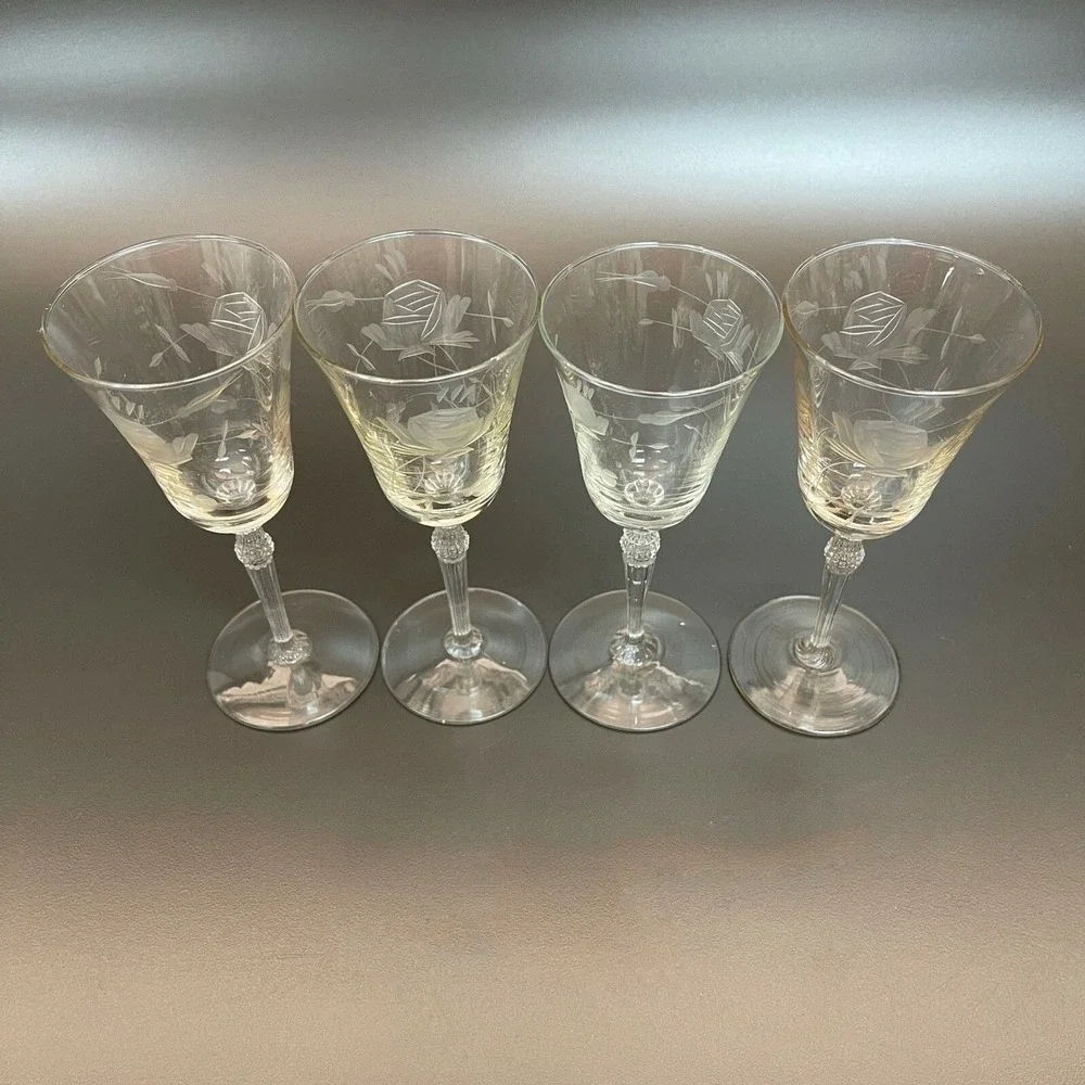 N/A vintage etched