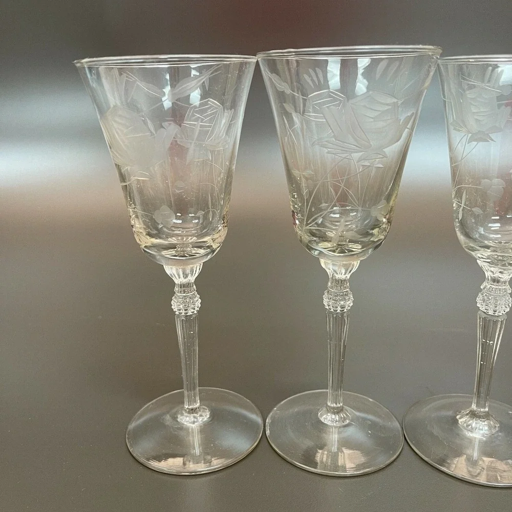 N/A vintage etched