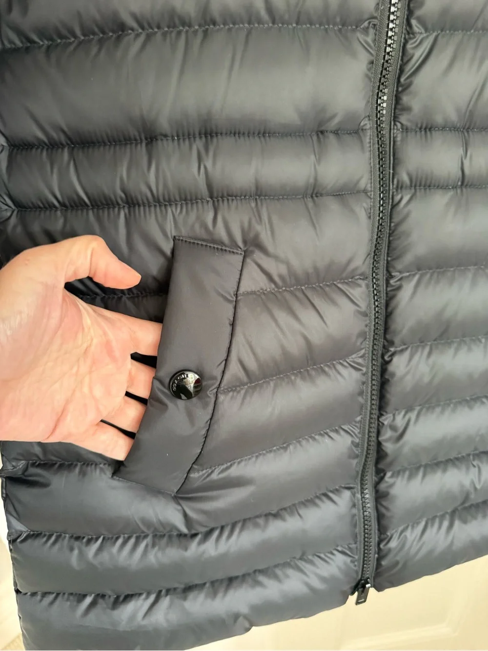 Coach sleek black