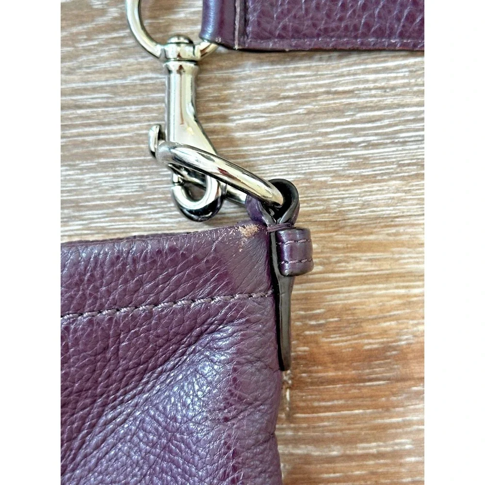 Coach purse purple