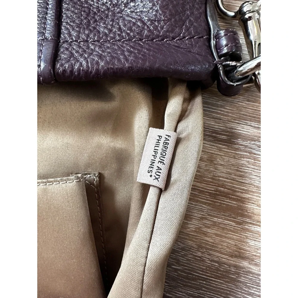 Coach purse purple