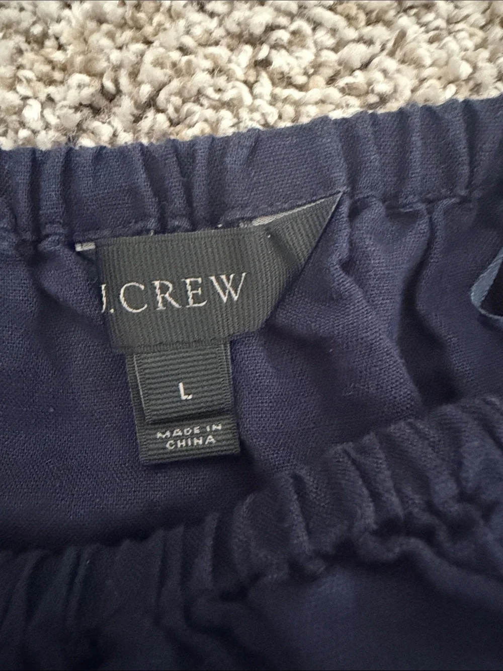 J. Crew off shoulder