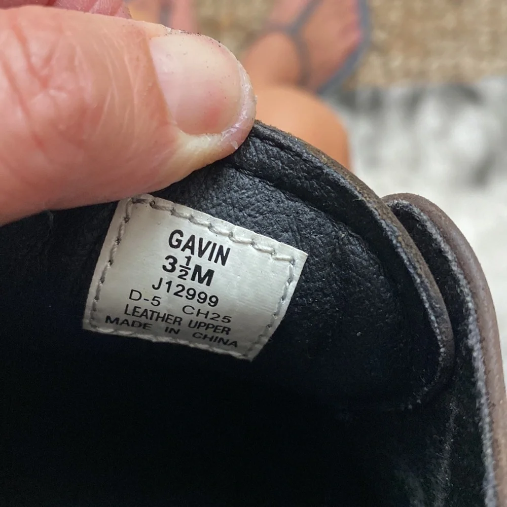 Tommy Hilfiger leather suede