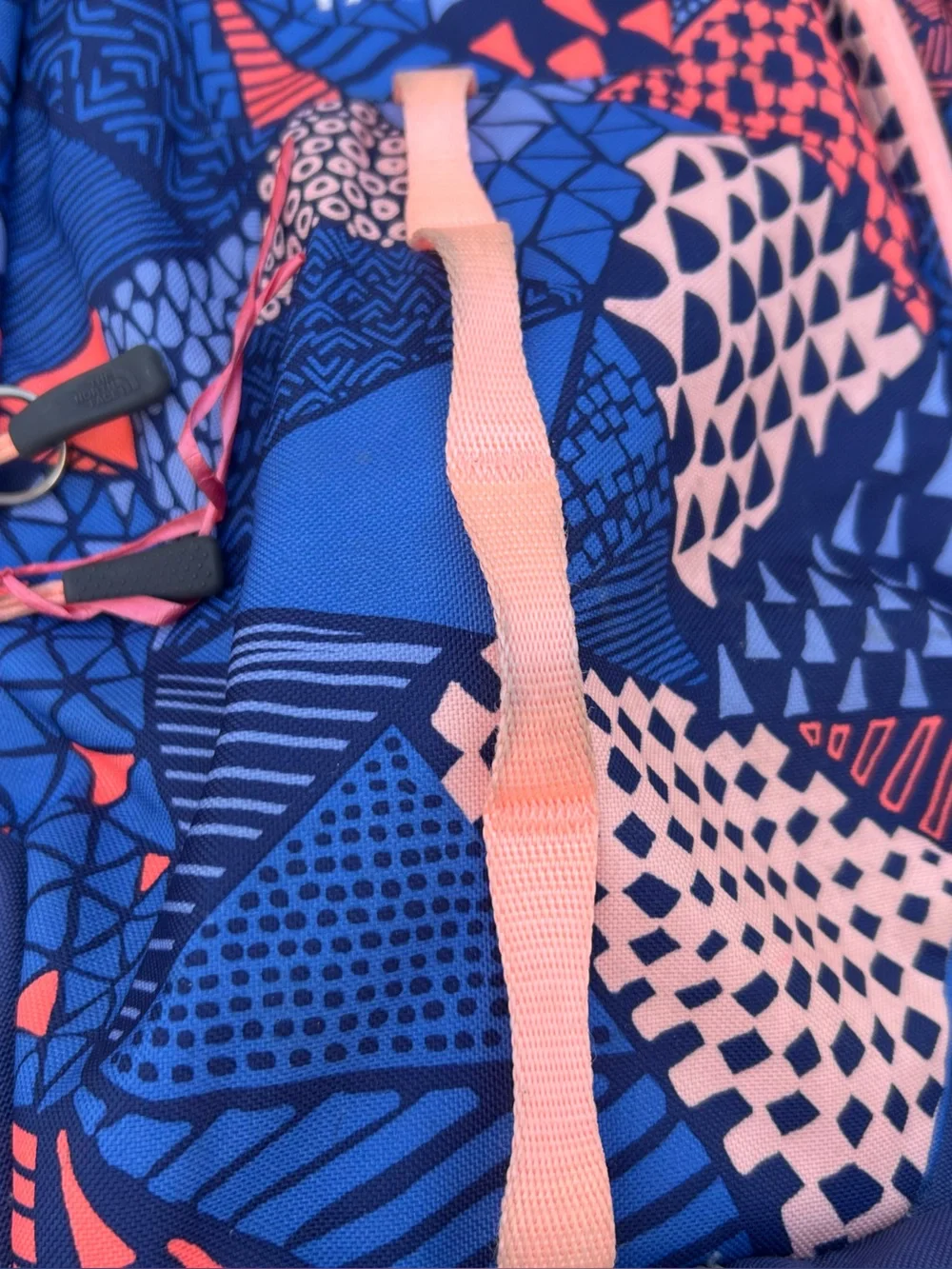 The North Face bold patterned