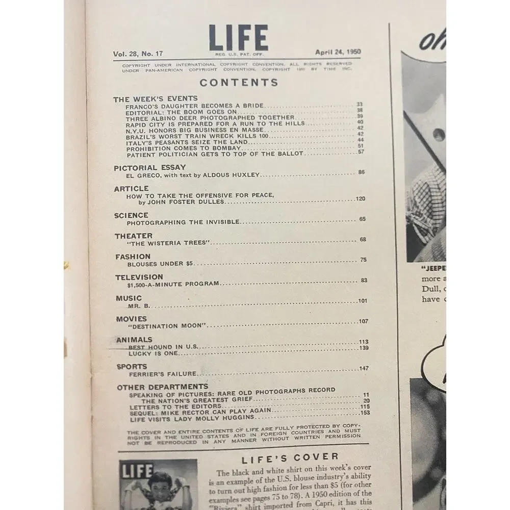 LIFE magazine april
