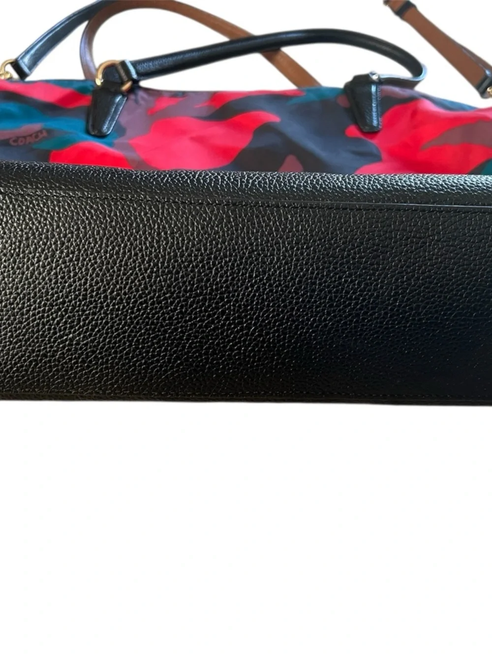 Coach multicolor red