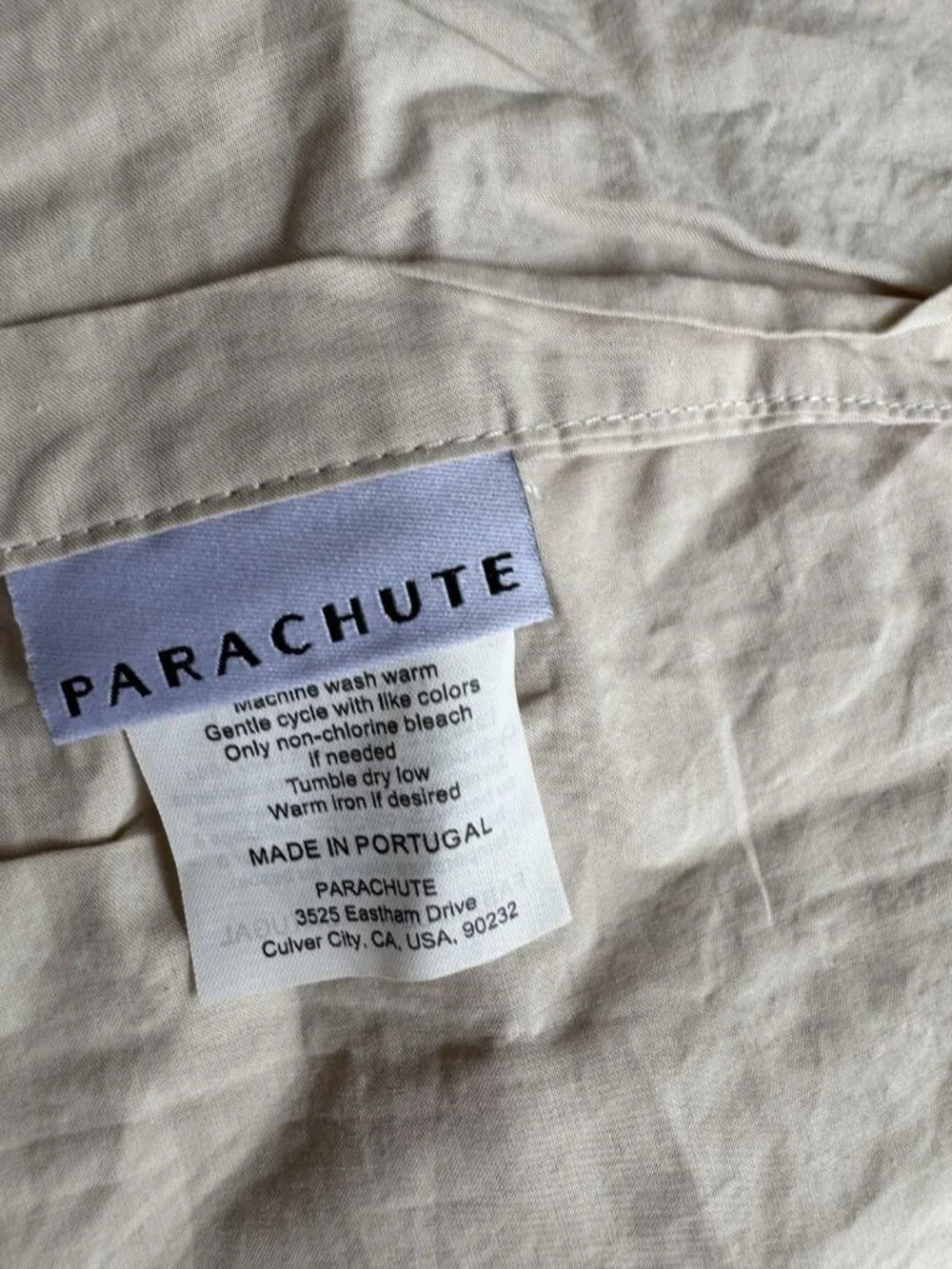 Parachute single pillowcase