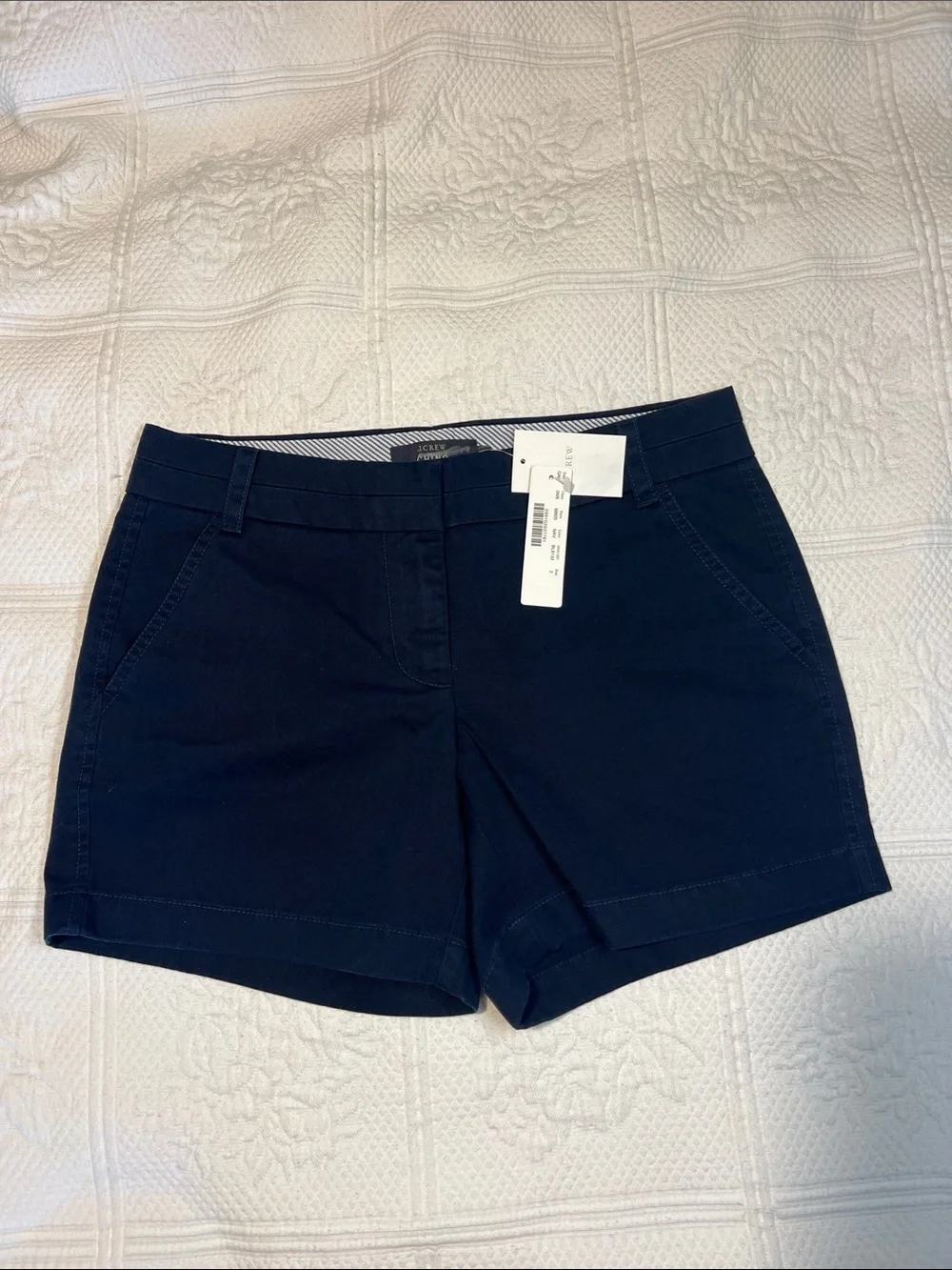 J. Crew Navy Chino Shorts