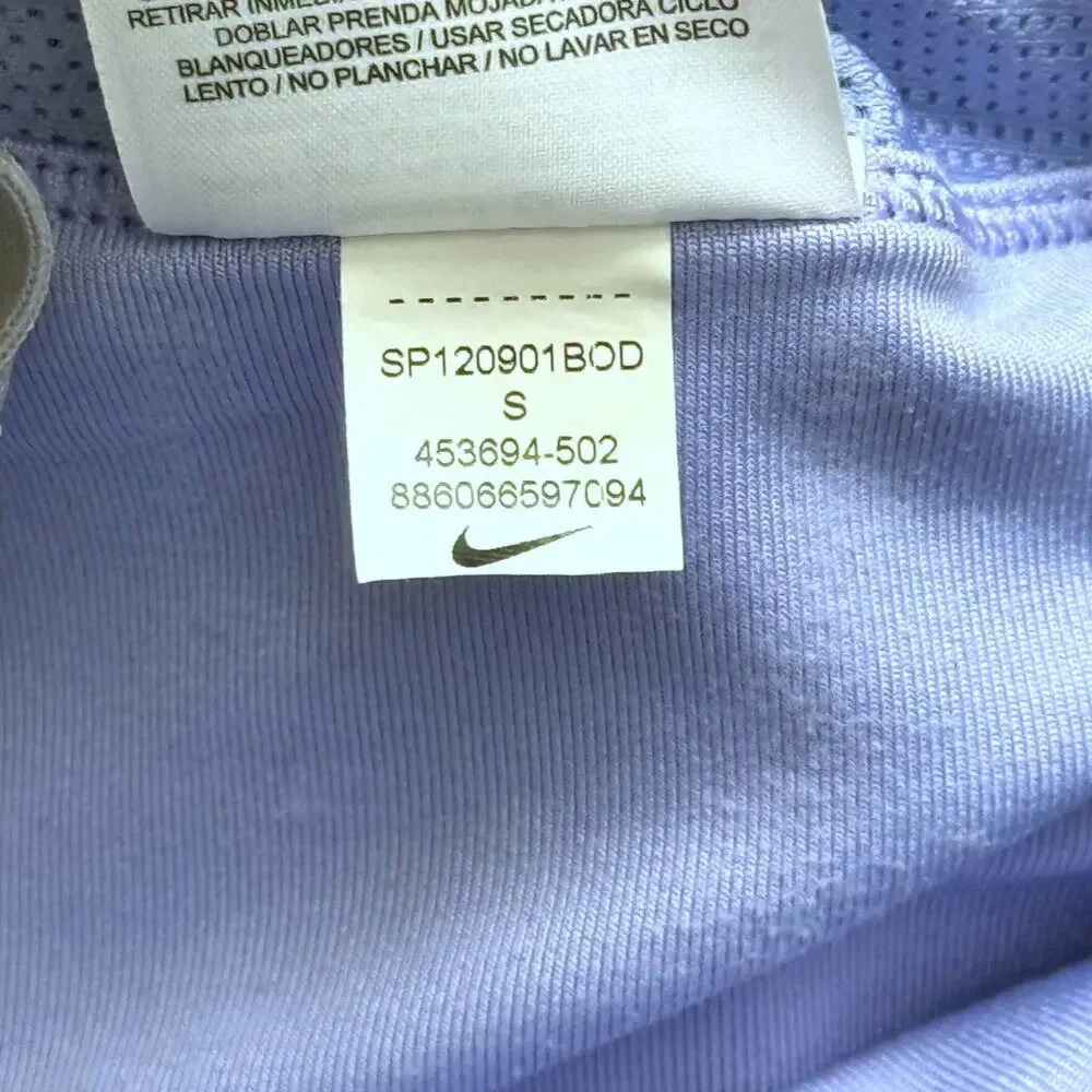 Nike purple lined